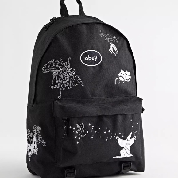 OBEY Wanderer Backpack - Brand New - Picture 7 of 9